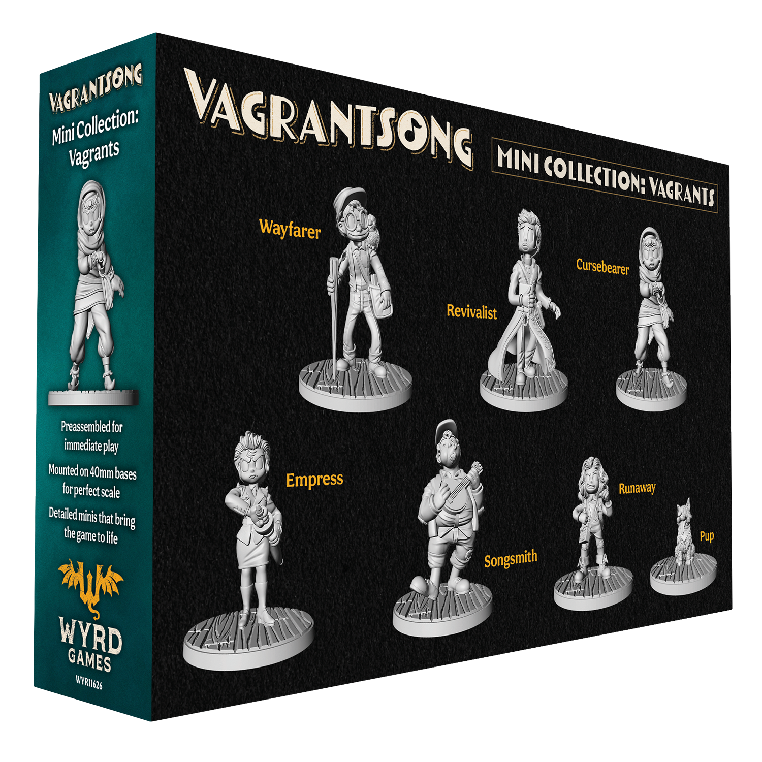 Vagrantsong: Miniatures Pack – Wyrd Miniatures - Online Store