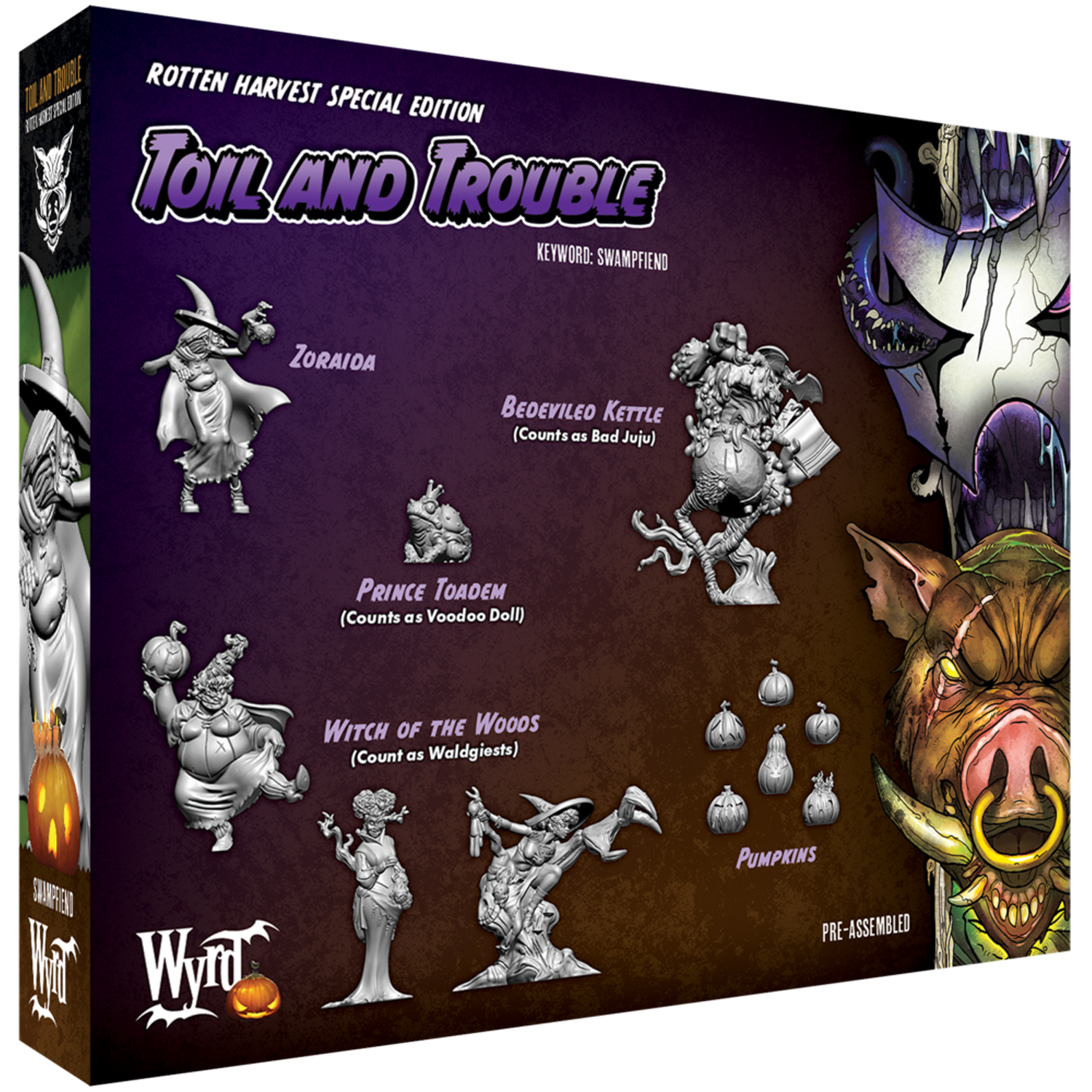 Limited Edition - Rotten Harvest Toil and Trouble – Wyrd