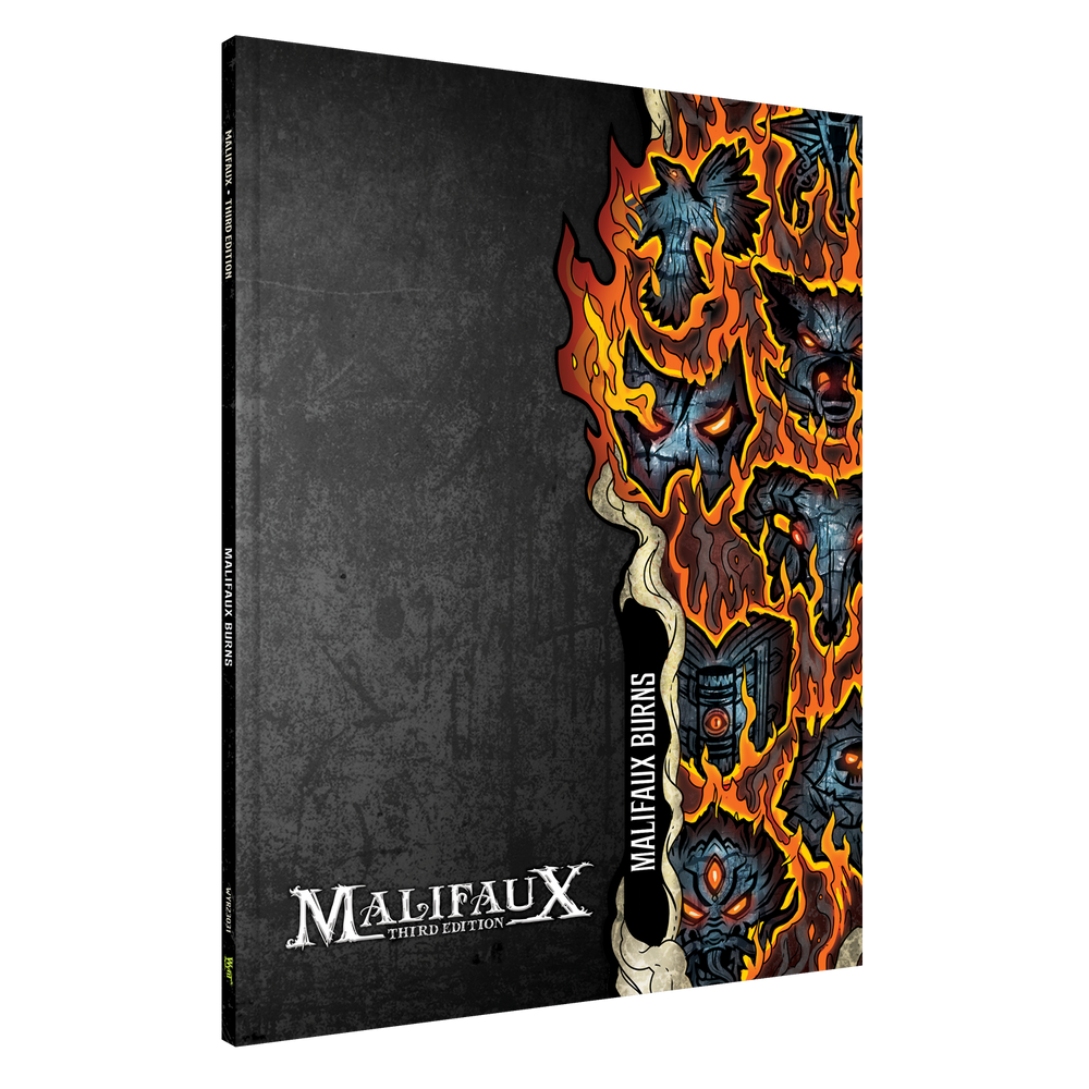 Malifaux Burns Expansion Book - Wyrd Miniatures - Online Store