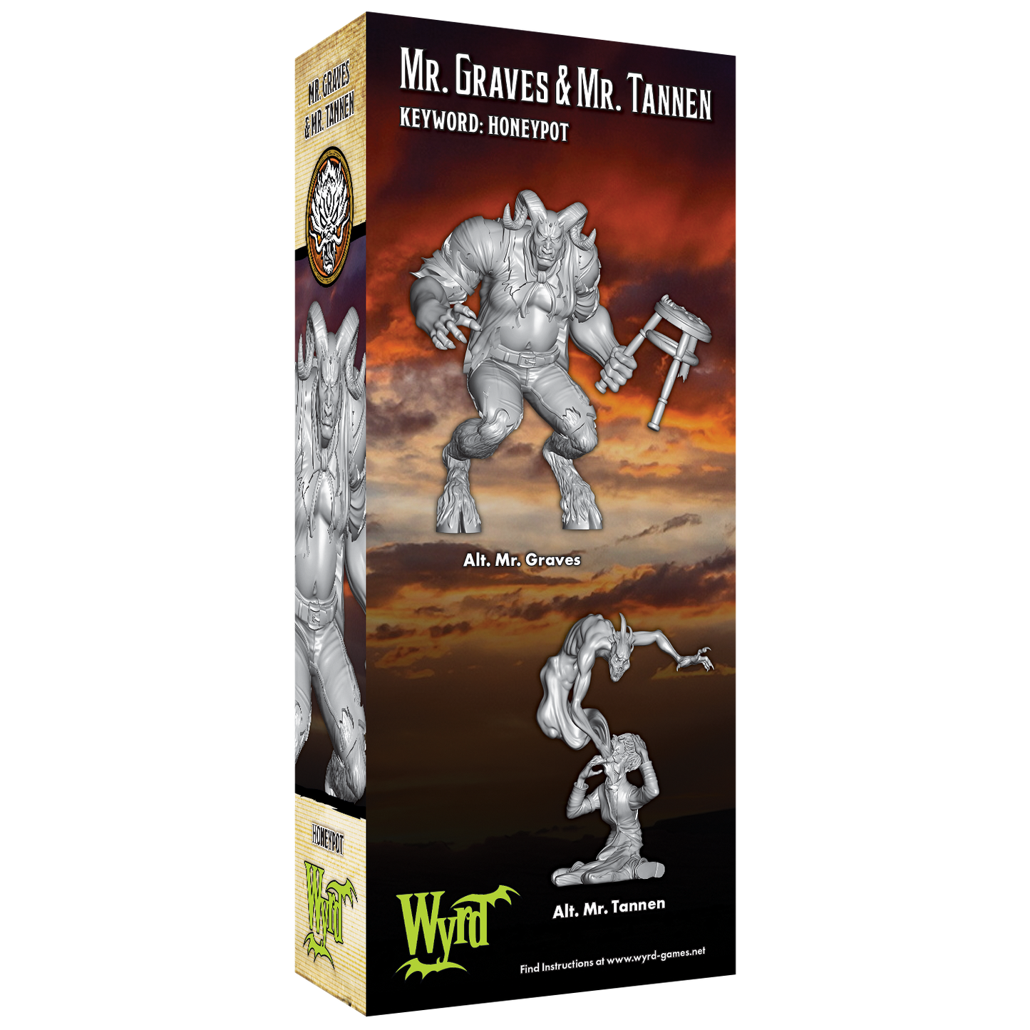 Alt Mr. Graves and Mr. Tannen - Wyrd Miniatures - Online Store