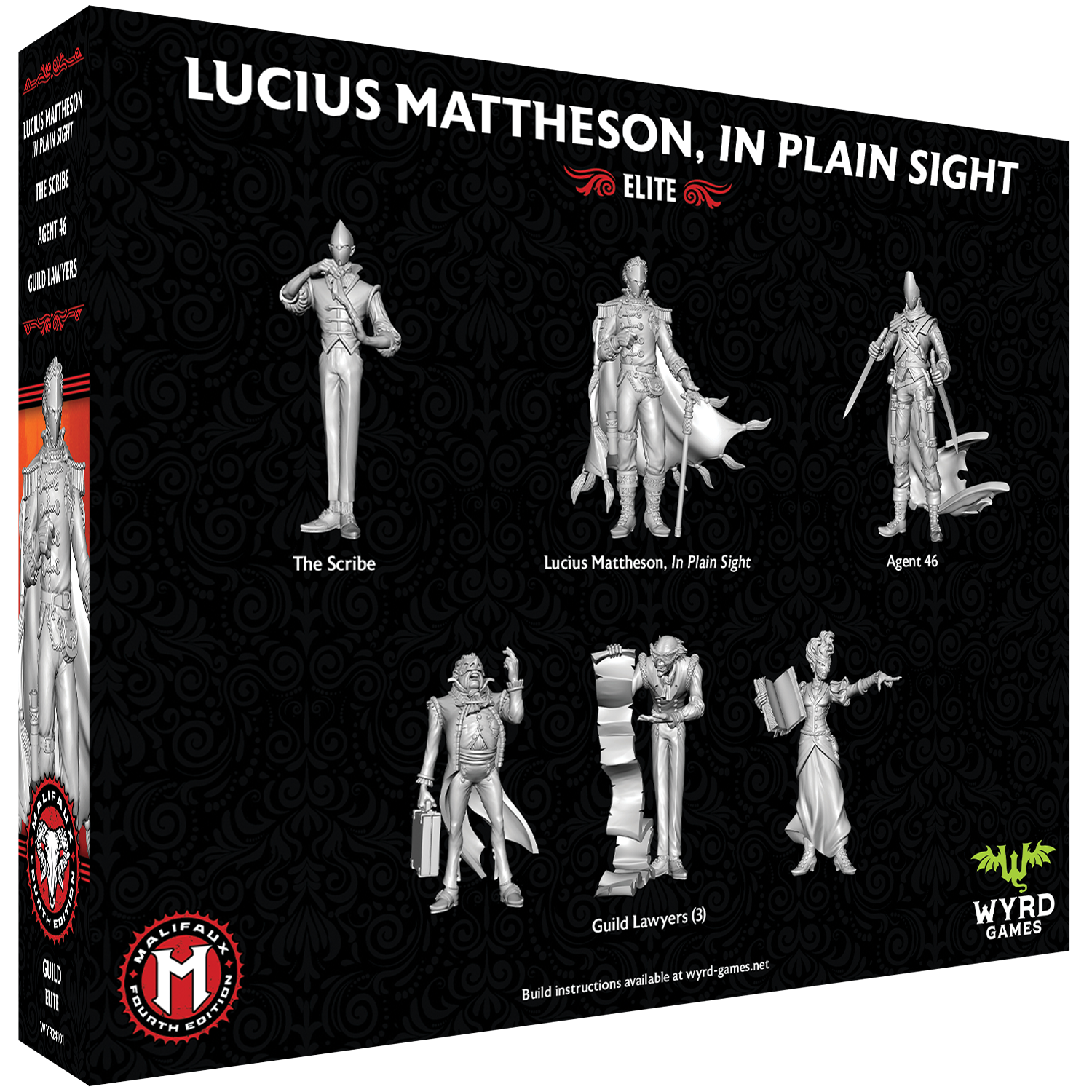 Malifaux Fourth Edition: Lucius Mattheson, In Plain Sight – Wyrd