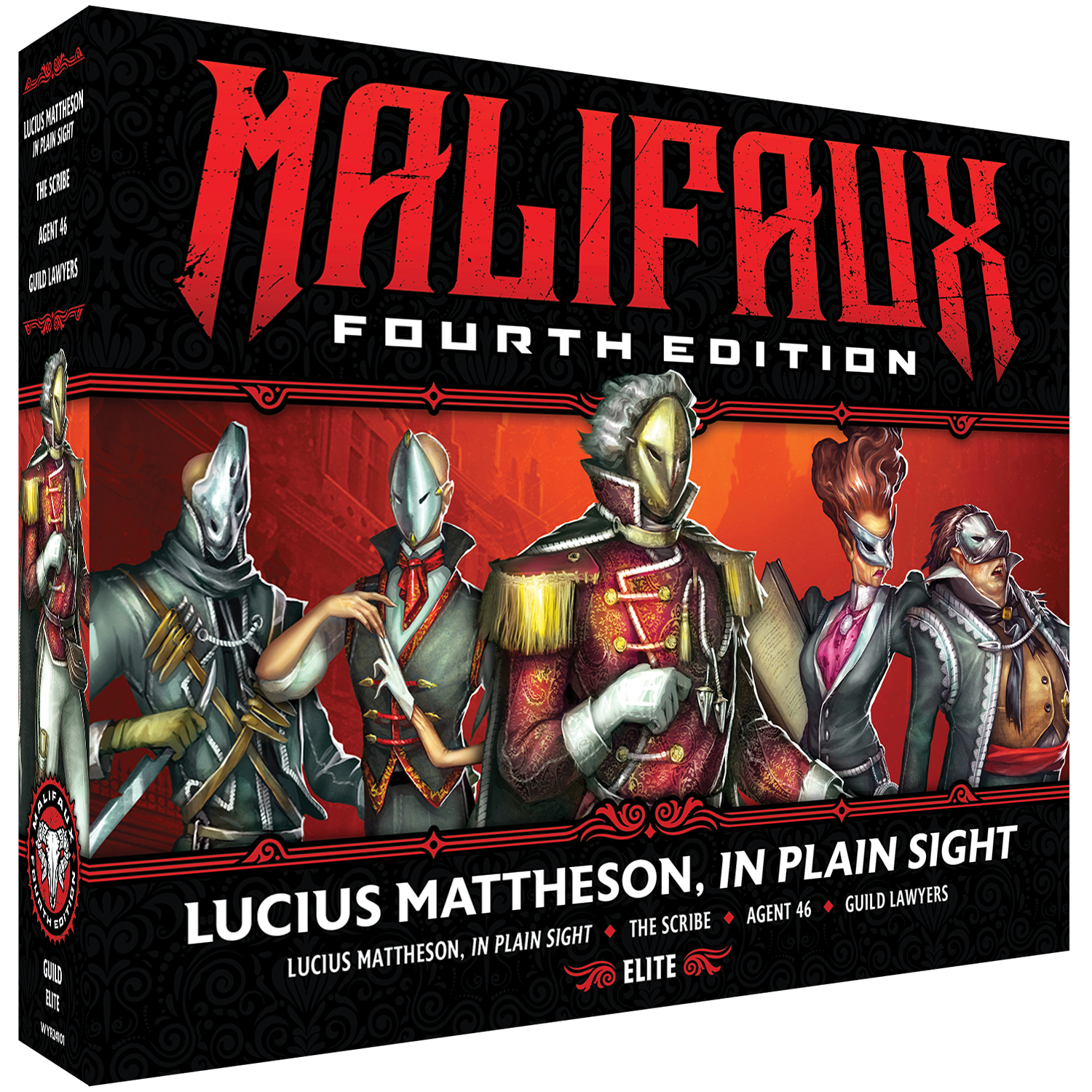 Malifaux Fourth Edition: Lucius Mattheson, In Plain Sight – Wyrd