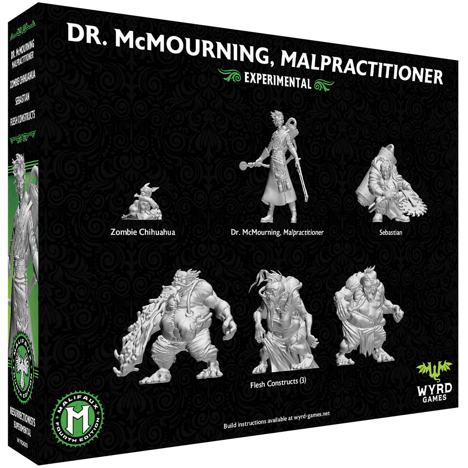 Malifaux Fourth Edition: Dr. McMourning, Malpractitioner – Wyrd