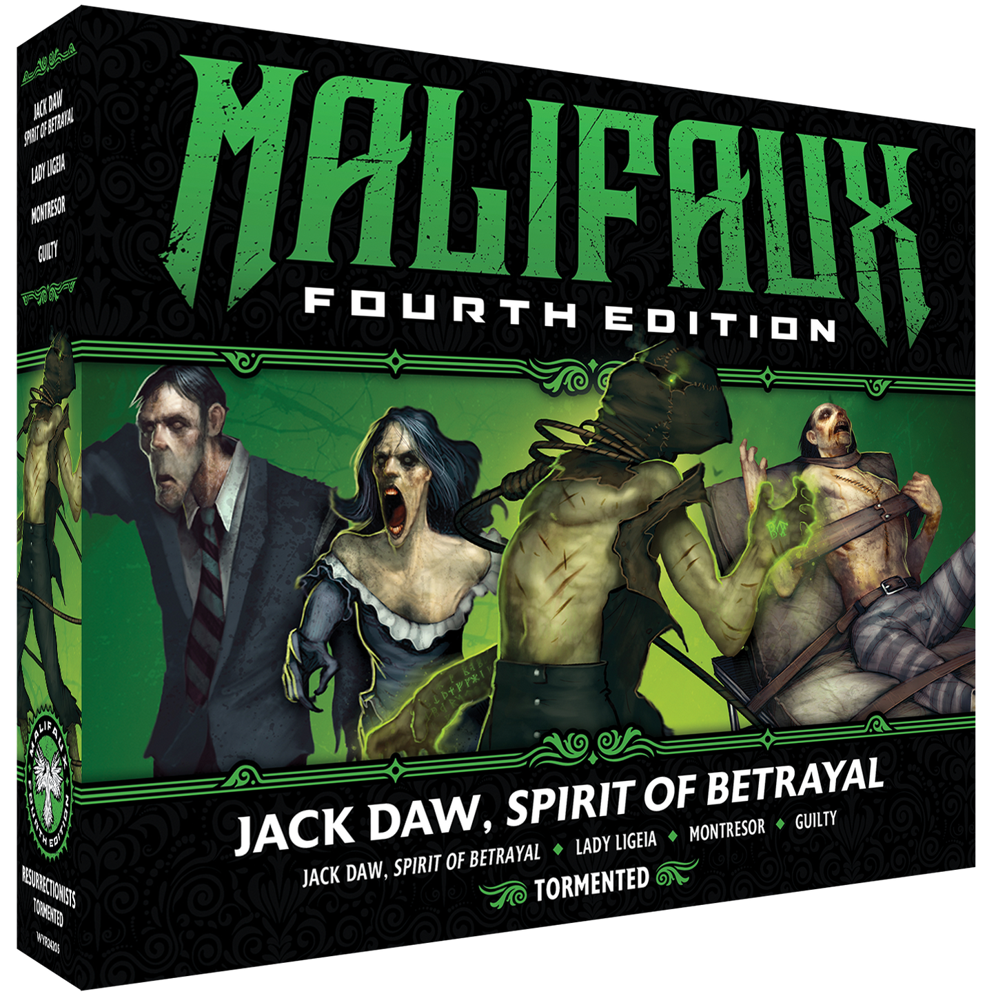 Malifaux Fourth Edition: Jack Daw, Spirit of Betrayal - Wyrd Miniatures - Online Store