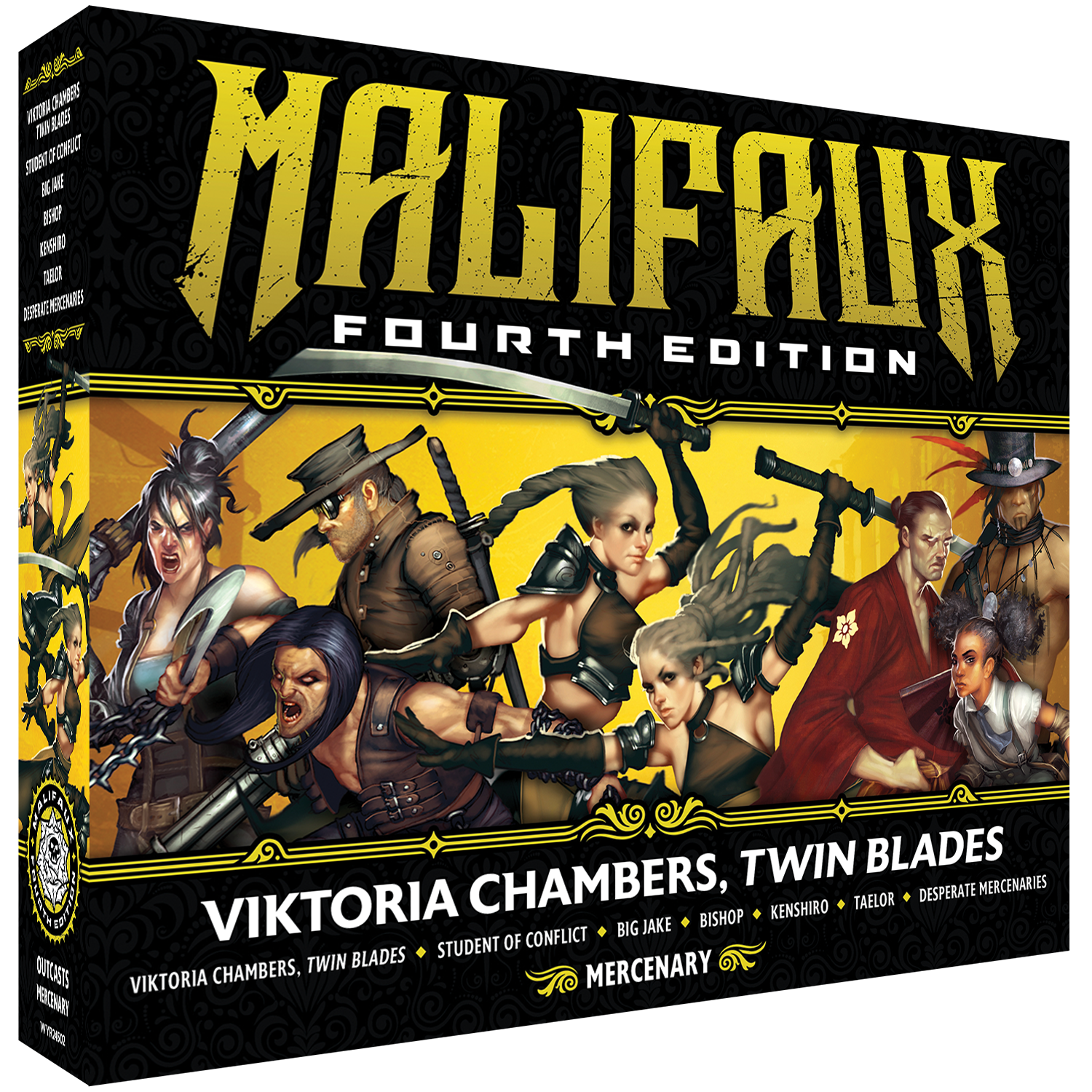 Malifaux Fourth Edition: Viktoria Chambers, Twin Blades – Wyrd