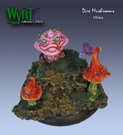 Malifaux Classics: Twisted - Dire Mushrooms - Wyrd Miniatures - Online Store