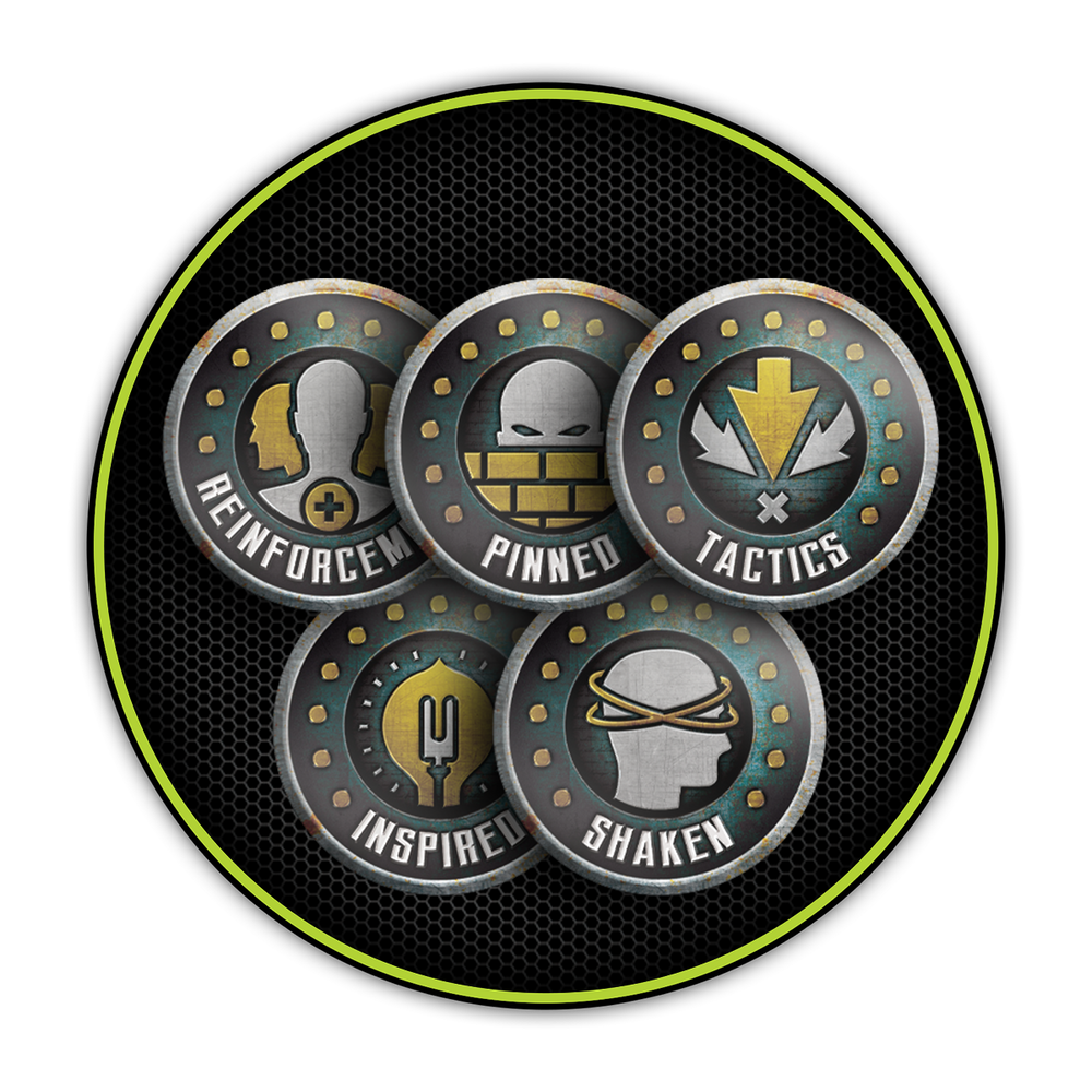 The Other Side: Acrylic Tactic Token Set