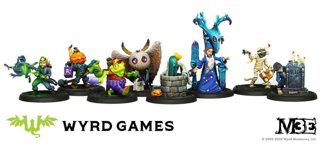
                    
                      Limited edition Rotten Harvest Ghouls and Guise miniatures from the Malifaux Rotten Harvest Wyrd Miniatures box set.
                    
                  