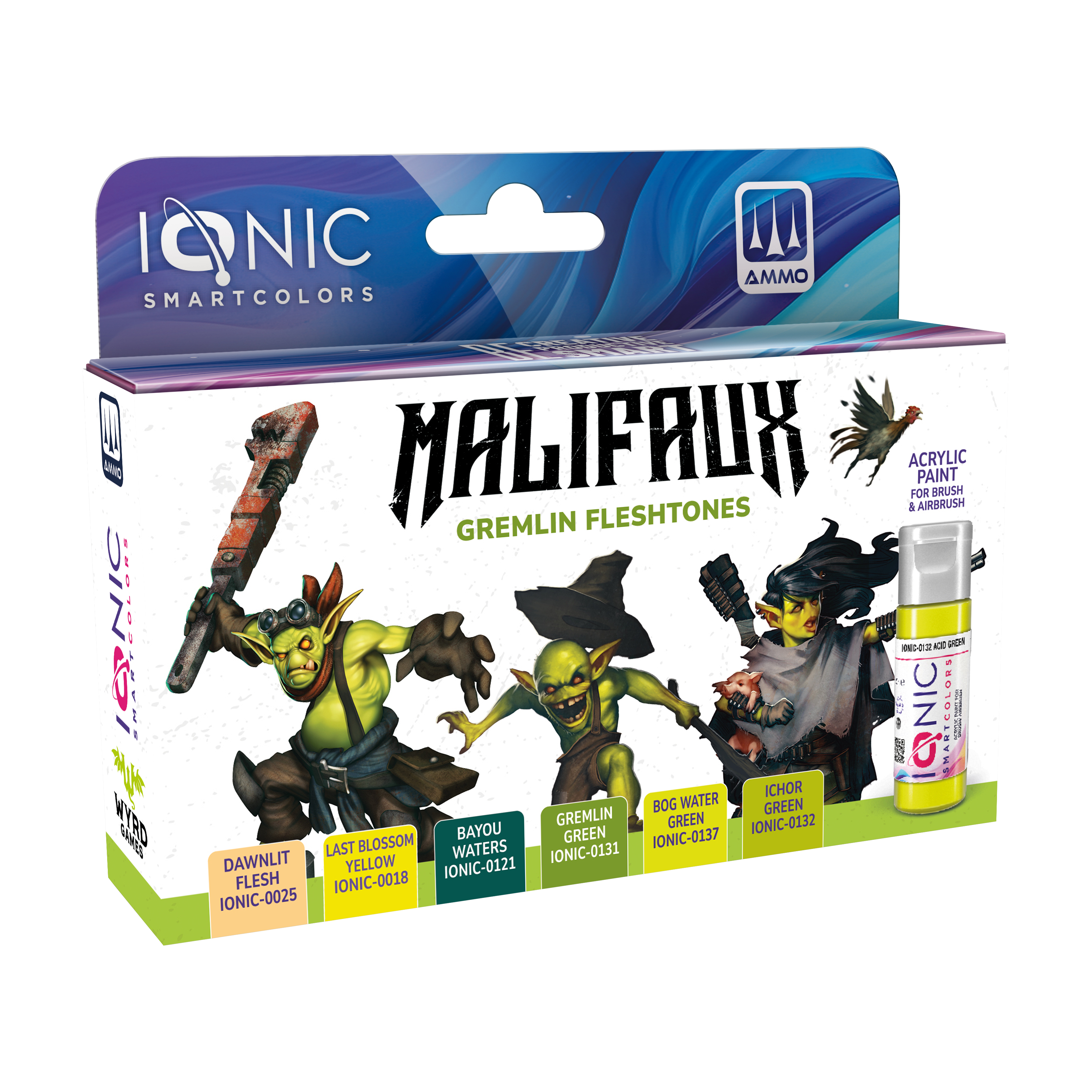 IONIC Malifaux: Gremlin Fleshtones Paints | Malifaux | Wyrd Games