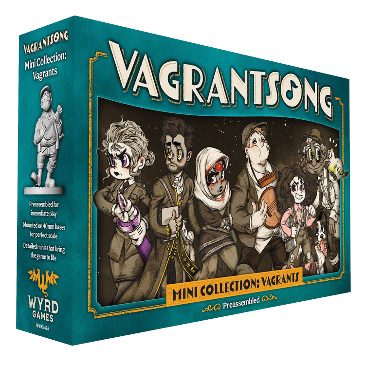 
                    
                      Wyrd Vagrantsong Miniatures Pack featuring detailed fantasy character models from the Vagrantsong collection.
                    
                  
