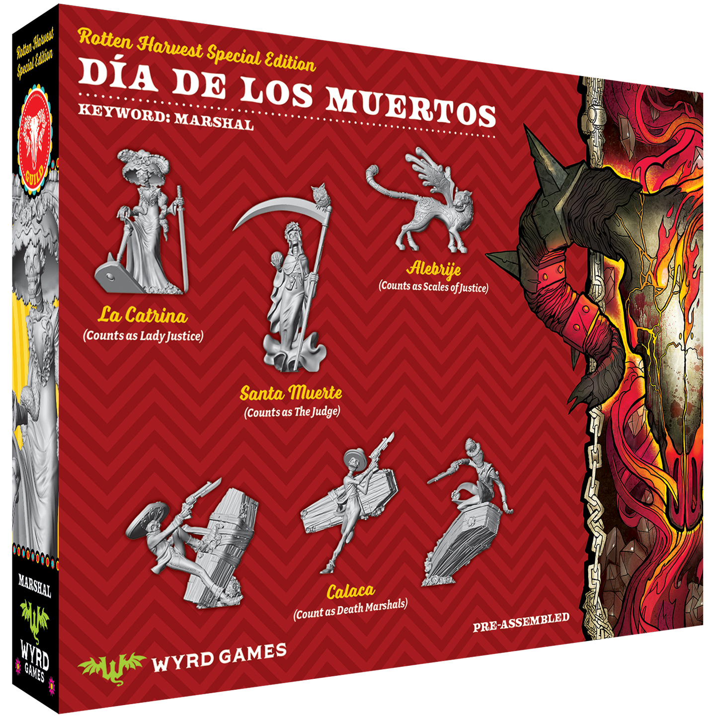 Limited Edition - Rotten Harvest Dia De Los Muertos - Wyrd Miniatures - Online Store