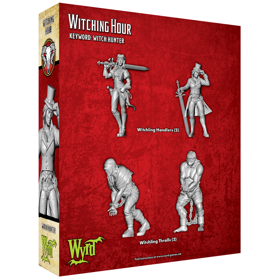 
                    
                      Back view of Wyrd Miniatures' Witching Hour figurine, showcasing detailed costume and mystical design elements.
                    
                  