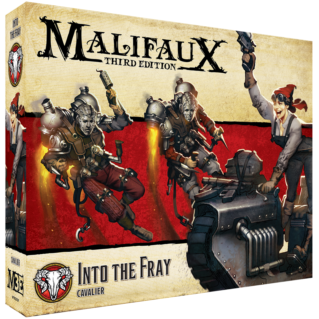 
                    
                      Miniature figure from Wyrd Miniatures' Into the Fray set, detailed model with dynamic pose and intricate armor design.
                    
                  