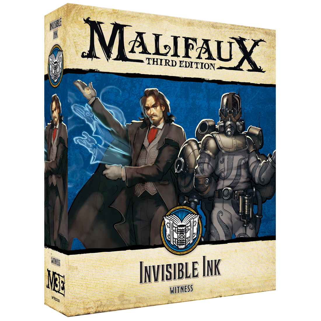 
                    
                      Invisible Ink by Wyrd Miniatures, showing the front of the bottle with the clear liquid inside on a white background.
                    
                  