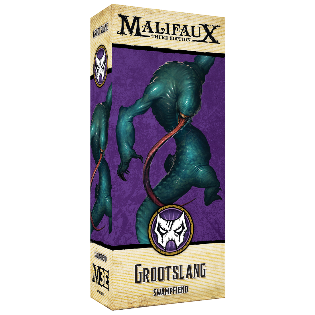 
                    
                      Front view of the Wyrd Miniatures Grootslang figure, featuring intricate details and a mythical creature design.
                    
                  
