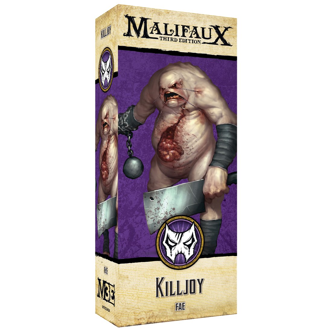 
                    
                      Front view of Wyrd Miniatures Killjoy, a detailed miniature figure with mechanical and steampunk-inspired design.
                    
                  