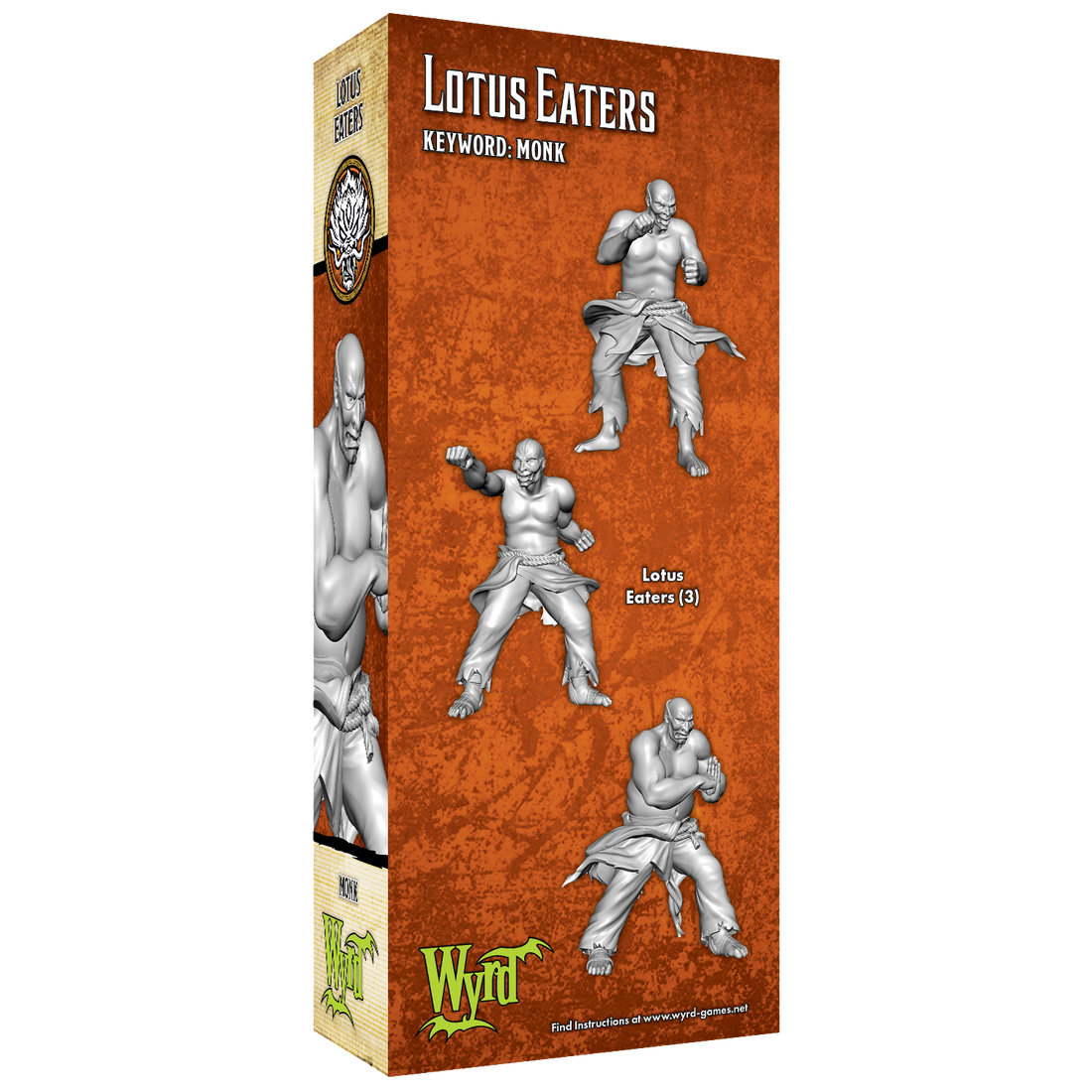 
                    
                      Back view of Wyrd Miniatures Lotus Eaters model, featuring detailed lotus-inspired attire and intricate sculpting.
                    
                  