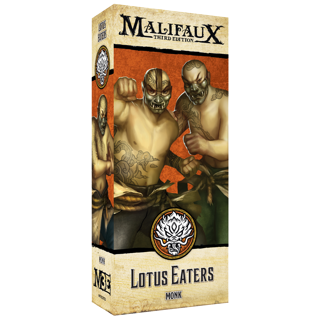 
                    
                      Front view of Wyrd Miniatures Lotus Eaters figurine, detailed sculpt with intricate patterns and flowing design.
                    
                  