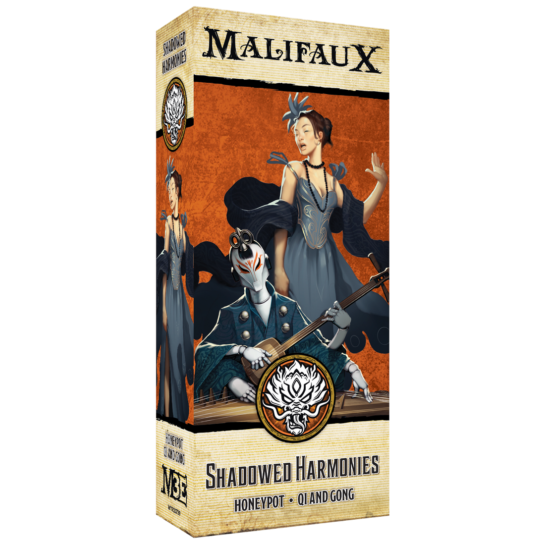 
                    
                      Front view of Wyrd Miniatures Shadowed Harmonies tabletop game miniatures set featuring detailed, shadowy character figures.
                    
                  