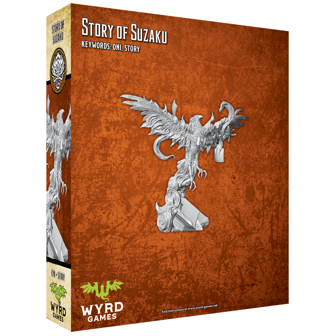 
                    
                      Back view of Wyrd Miniatures' Story of Suzaku character figure featuring detailed design and vibrant colors.
                    
                  