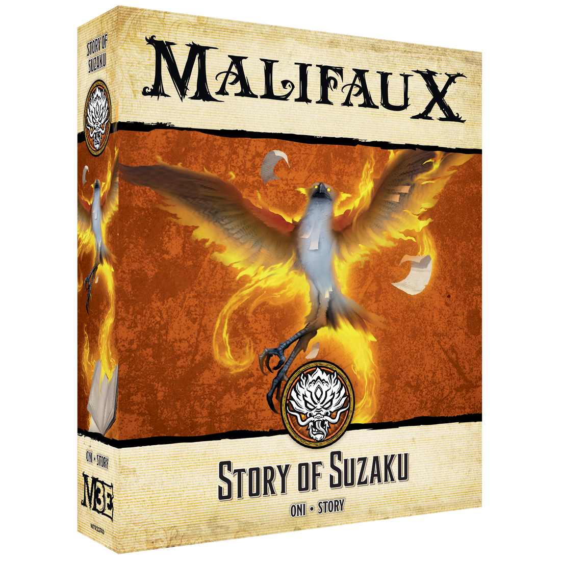 
                    
                      Front view of the Wyrd Miniatures Story of Suzaku model, featuring intricate details and vibrant colors on the miniature figure.
                    
                  
