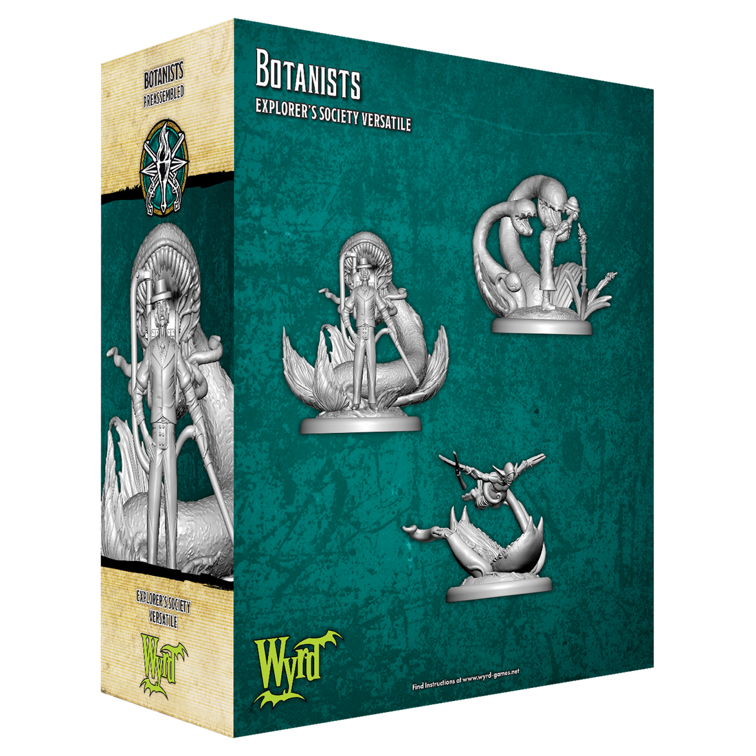 
                    
                      Back view of Wyrd Miniatures Botanists toy figure from the Toys & Games collection, showing detailed botanical-themed design.
                    
                  