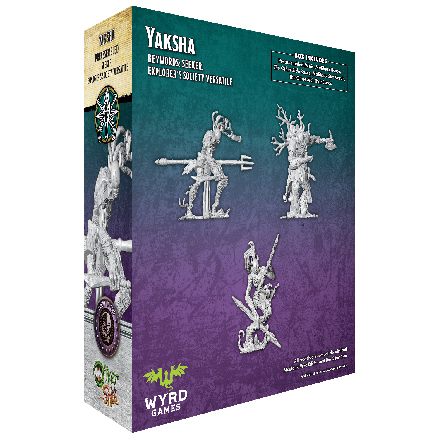 ばら売り可Cultivating an Unshakable Character Yaksha | Malifaux and The Other Side | Wyrd Games