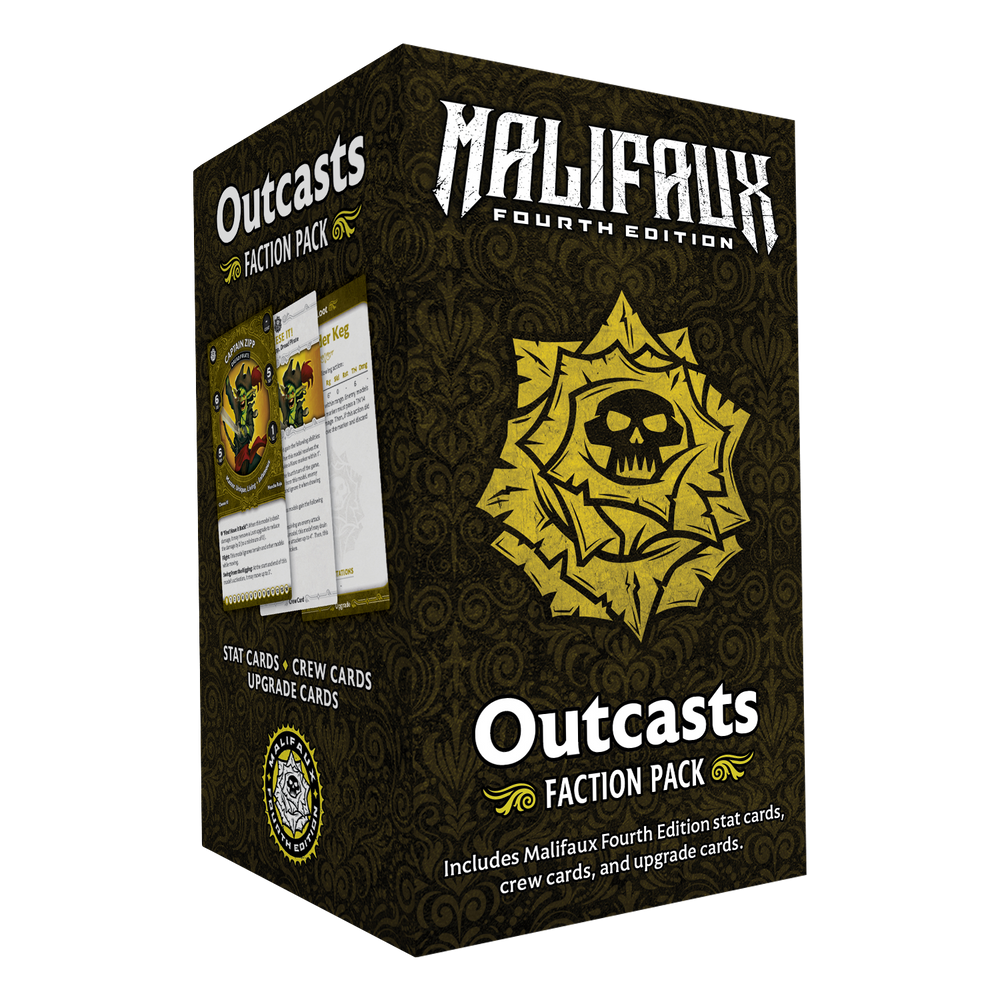 Malifaux Fourth Edition: Outcast Faction Pack