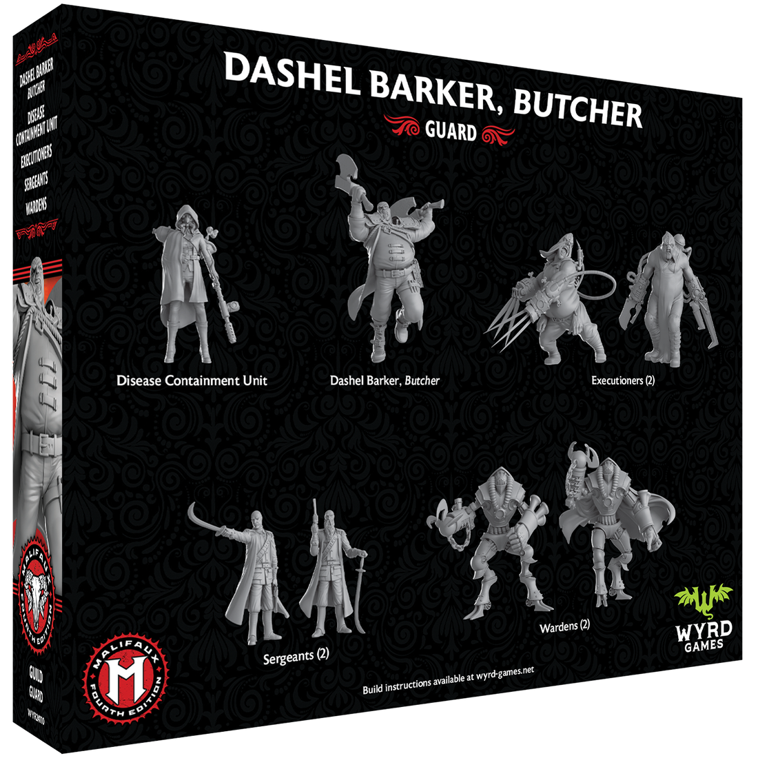 
                    
                      Malifaux Fourth Edition: Dashel Barker, Butcher box back
                    
                  