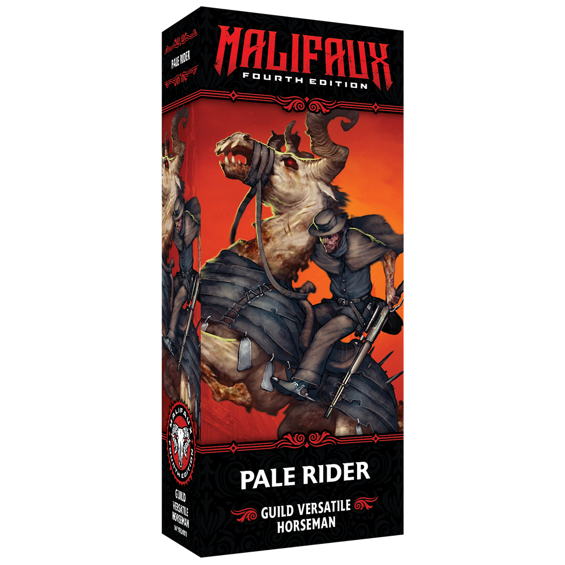 
                    
                      Malifaux Fourth Edition Pale Rider front box art
                    
                  