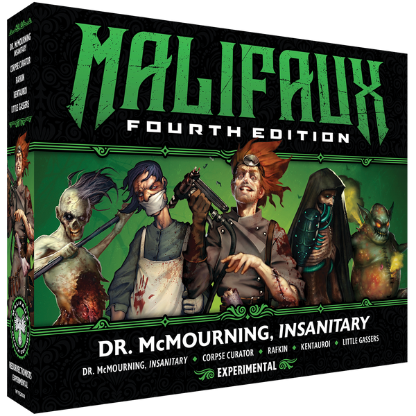 Malifaux 、メリフォー、ミニチュア Malifaux Fourth Edition: Dr. McMourning, Insanitary – Wyrd