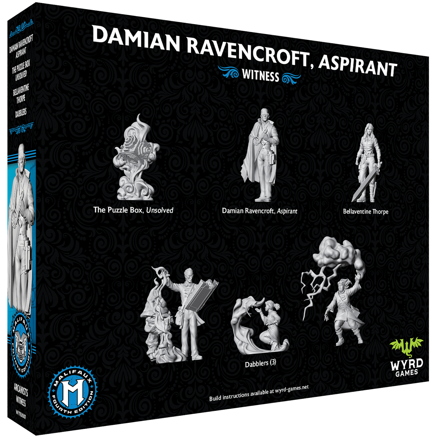 
                  
                    Malifaux Fourth Edition: Damian Ravencroft, Aspirant
                  
                