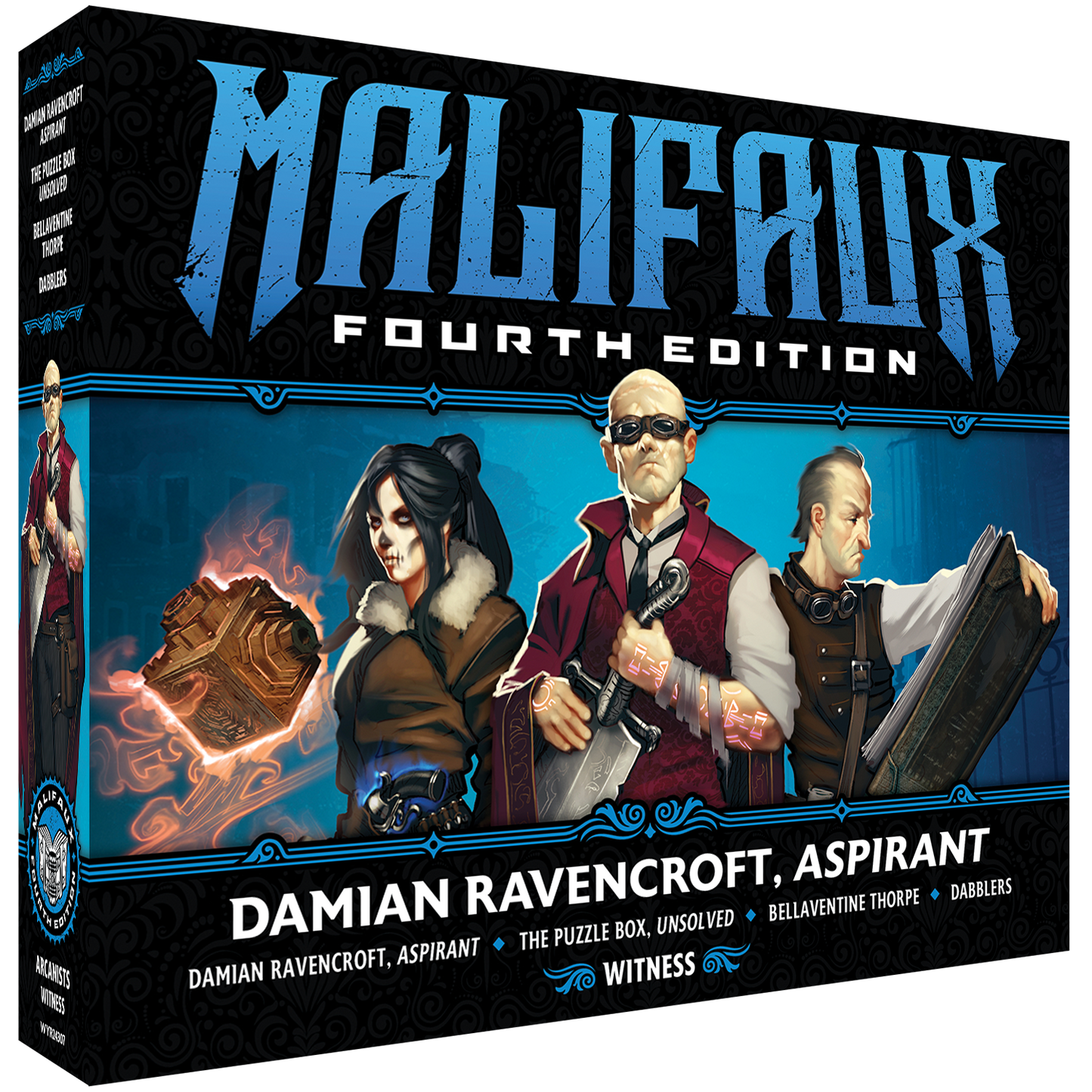 
                  
                    Malifaux Fourth Edition: Damian Ravencroft, Aspirant
                  
                