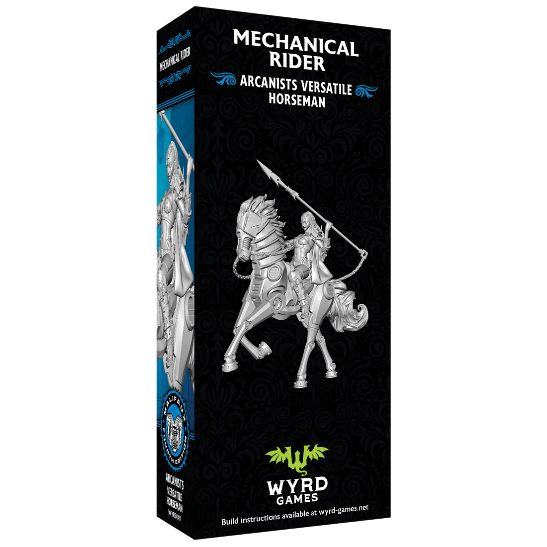 
                    
                      Malifaux Fourth Edition: Mechanical Rider, back package image
                    
                  
