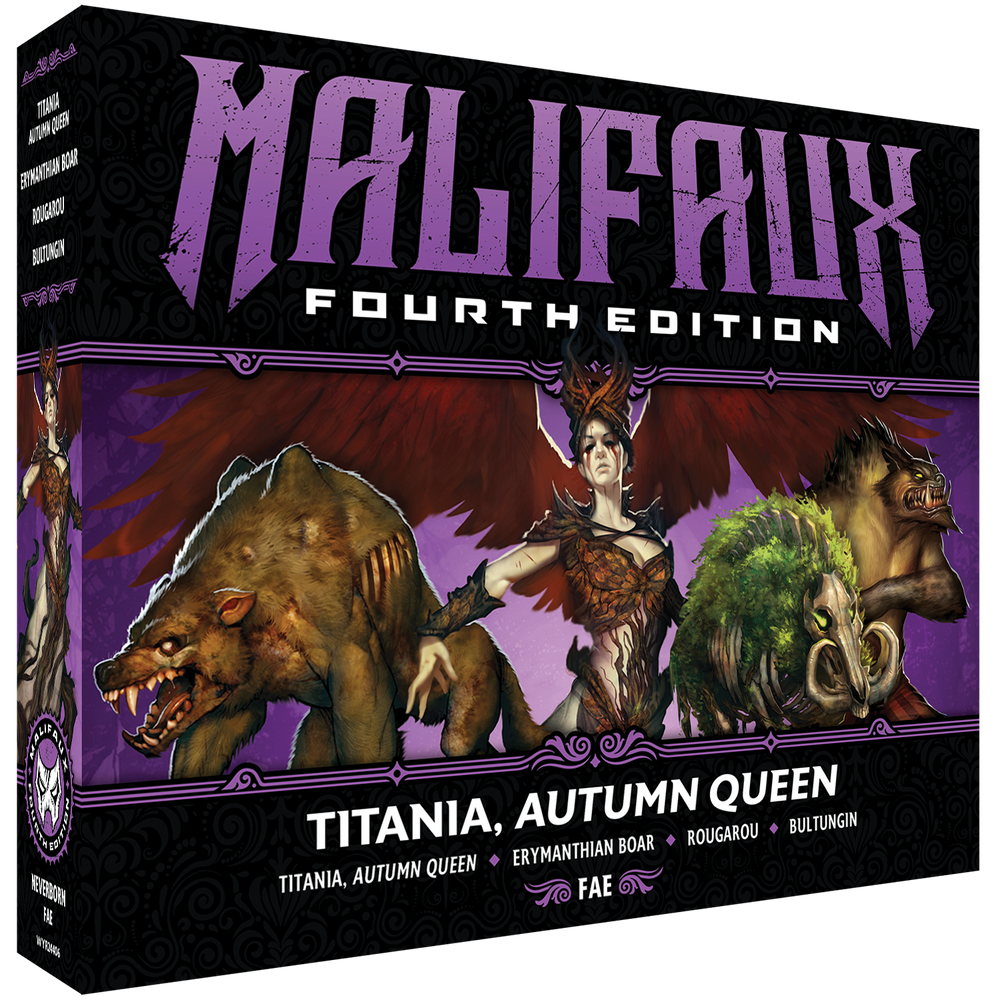 Malifaux Fourth Edition: Titania, Autumn Queen, front package image
