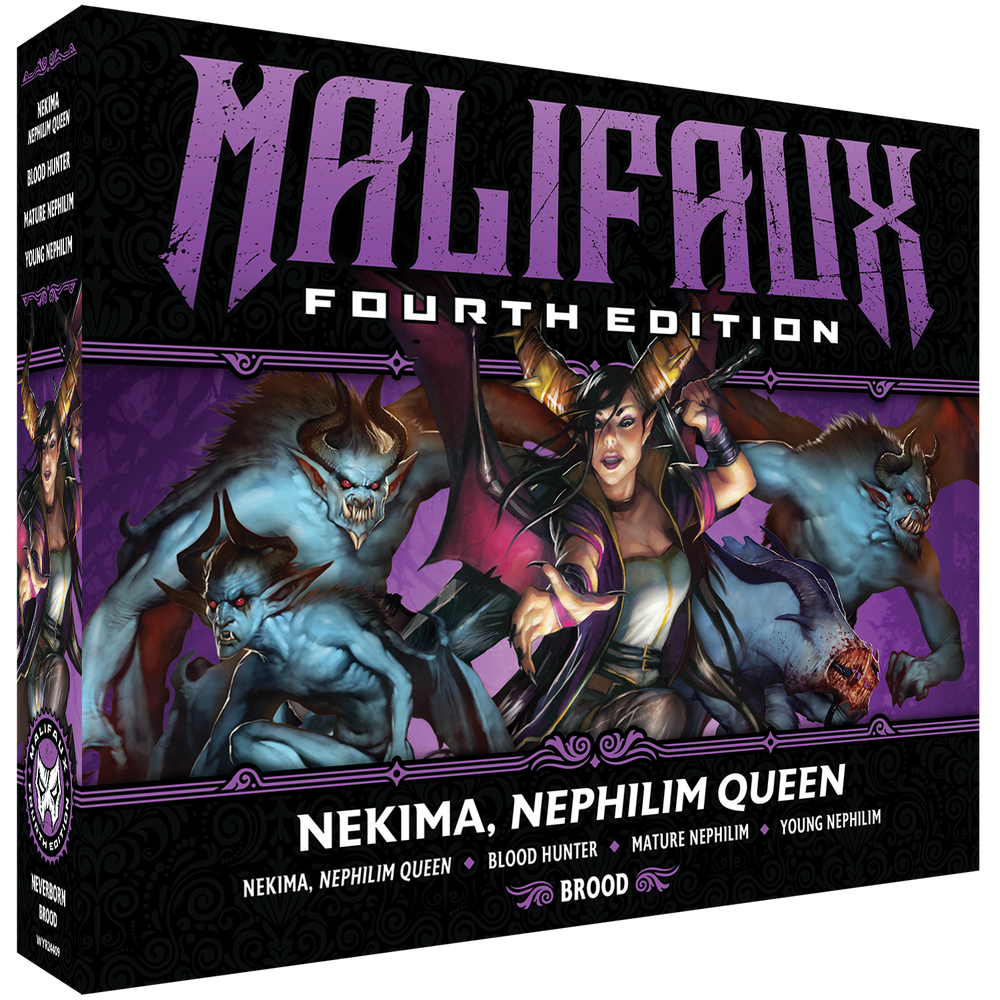 Malifaux Fourth Edition: Nekima, Nephilim Queen box front