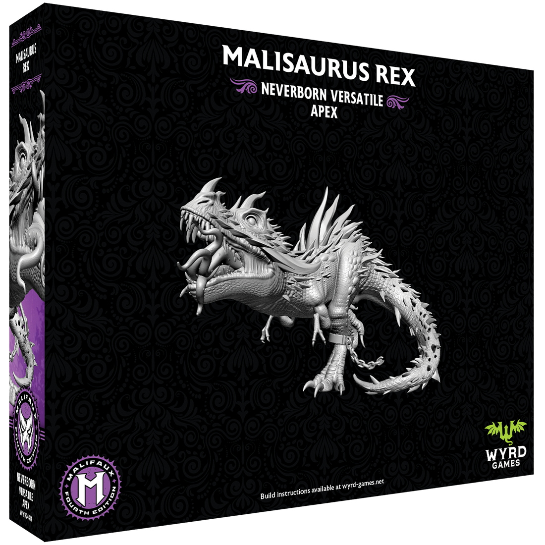 
                    
                      Malifaux Fourth Edition: Malisaurus Rex, back package image
                    
                  