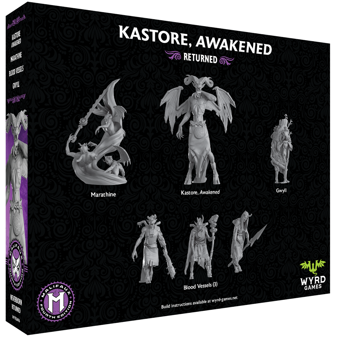 
                    
                      Malifaux Fourth Edition: Kastore, Awakened box back
                    
                  