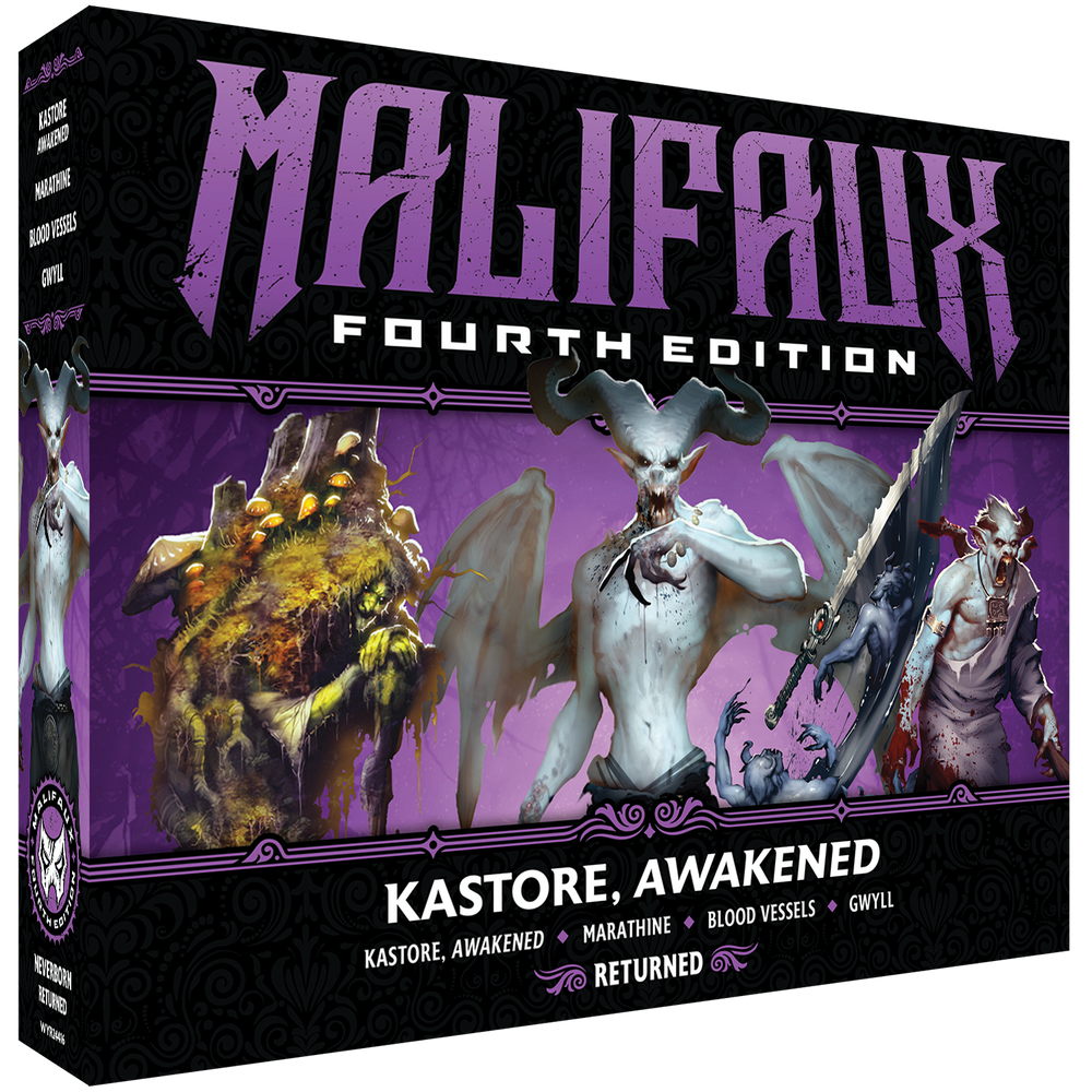 Malifaux Fourth Edition: Kastore, Awakened box front