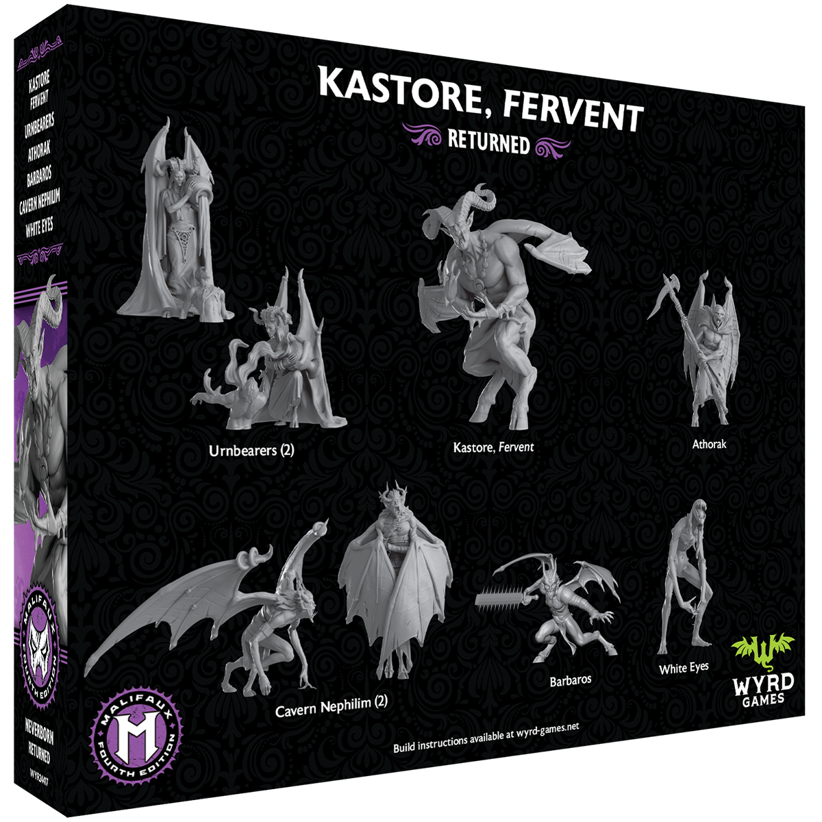 Malifaux Fourth Edition: Kastore, Fervent box back