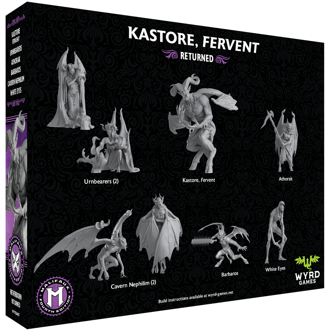 
                    
                      Malifaux Fourth Edition: Kastore, Fervent box back
                    
                  