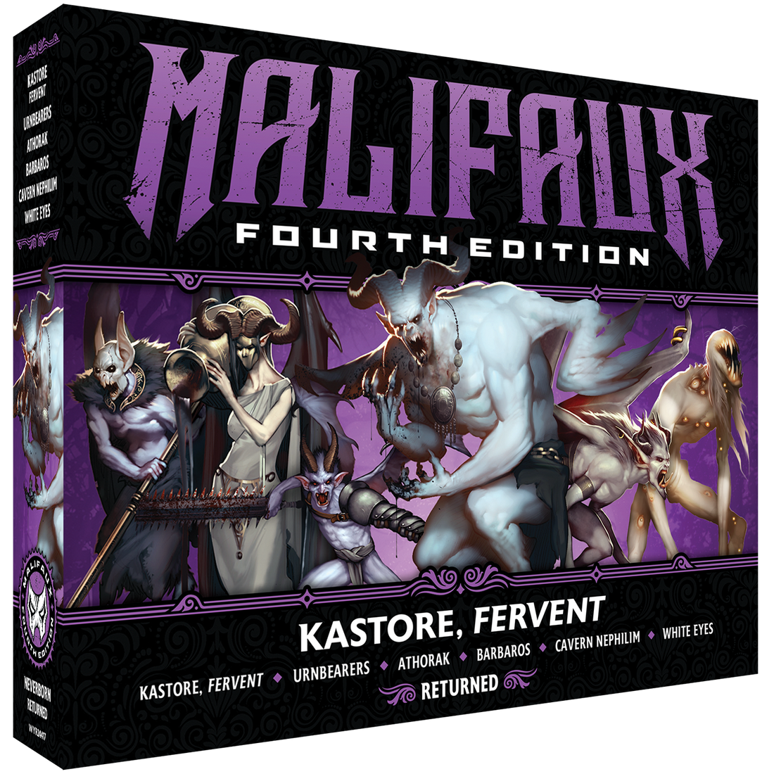 
                    
                      Malifaux Fourth Edition: Kastore, Fervent box front
                    
                  