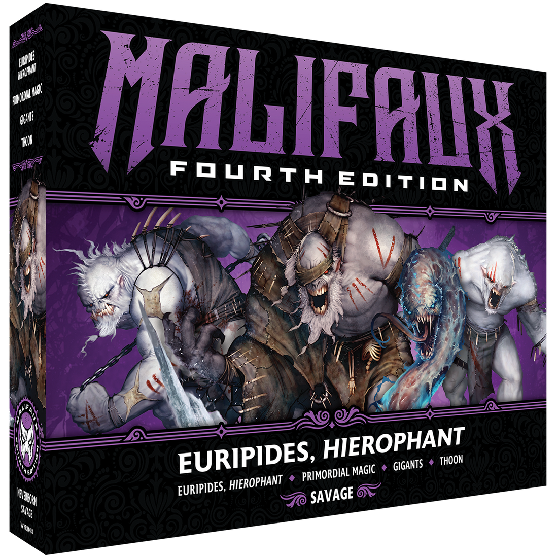 
                    
                      Malifaux Fourth Edition: Euripides, Hierophant box front
                    
                  