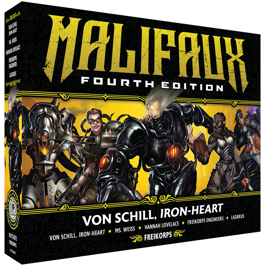 
                    
                      Malifaux Fourth Edition: Von Schill, Iron-Heart box front
                    
                  