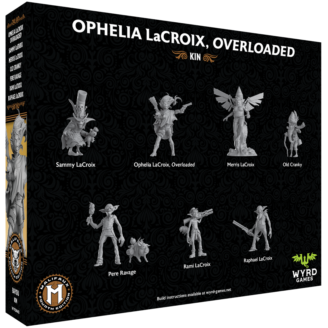 
                    
                      Malifaux Fourth Edition: Ophelia LaCroix, Overloaded box back
                    
                  