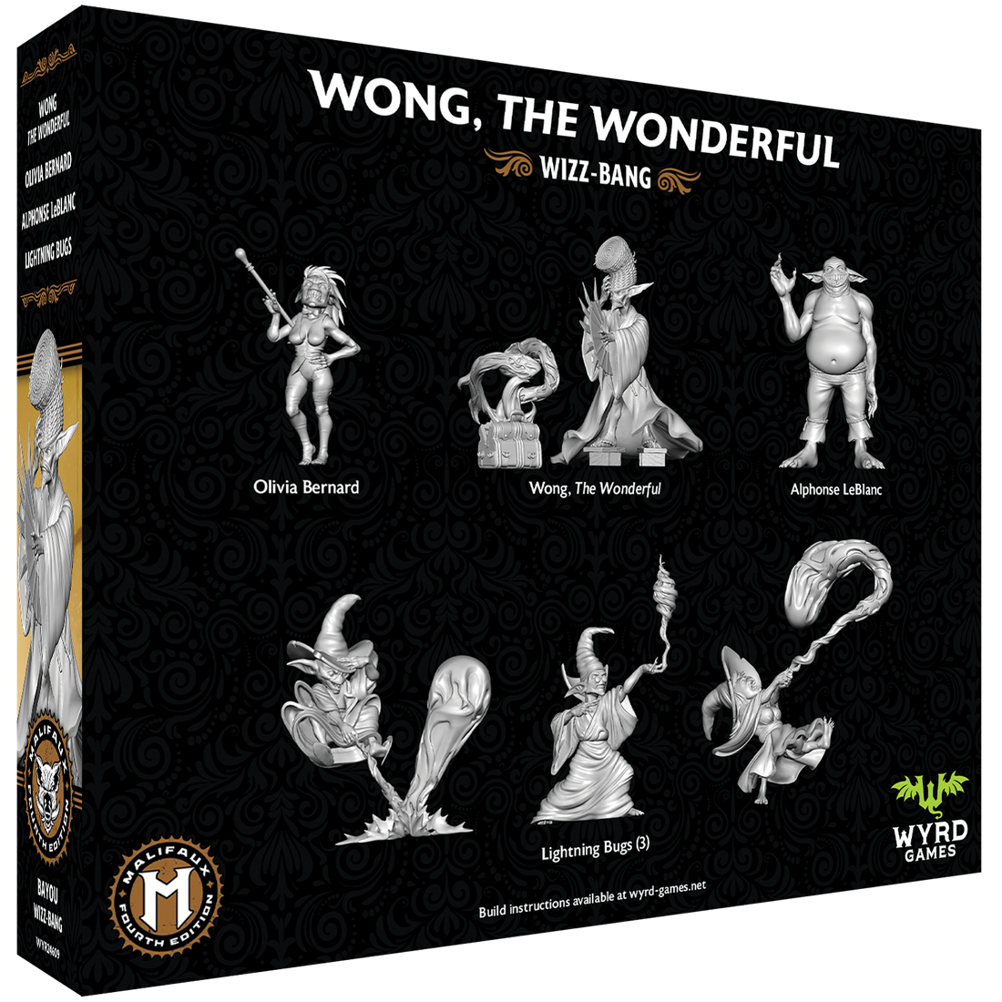 
                    
                      Back view of Wong, The Wonderful miniatures from Malifaux Fourth Edition Core Box by Wyrd Miniatures.
                    
                  