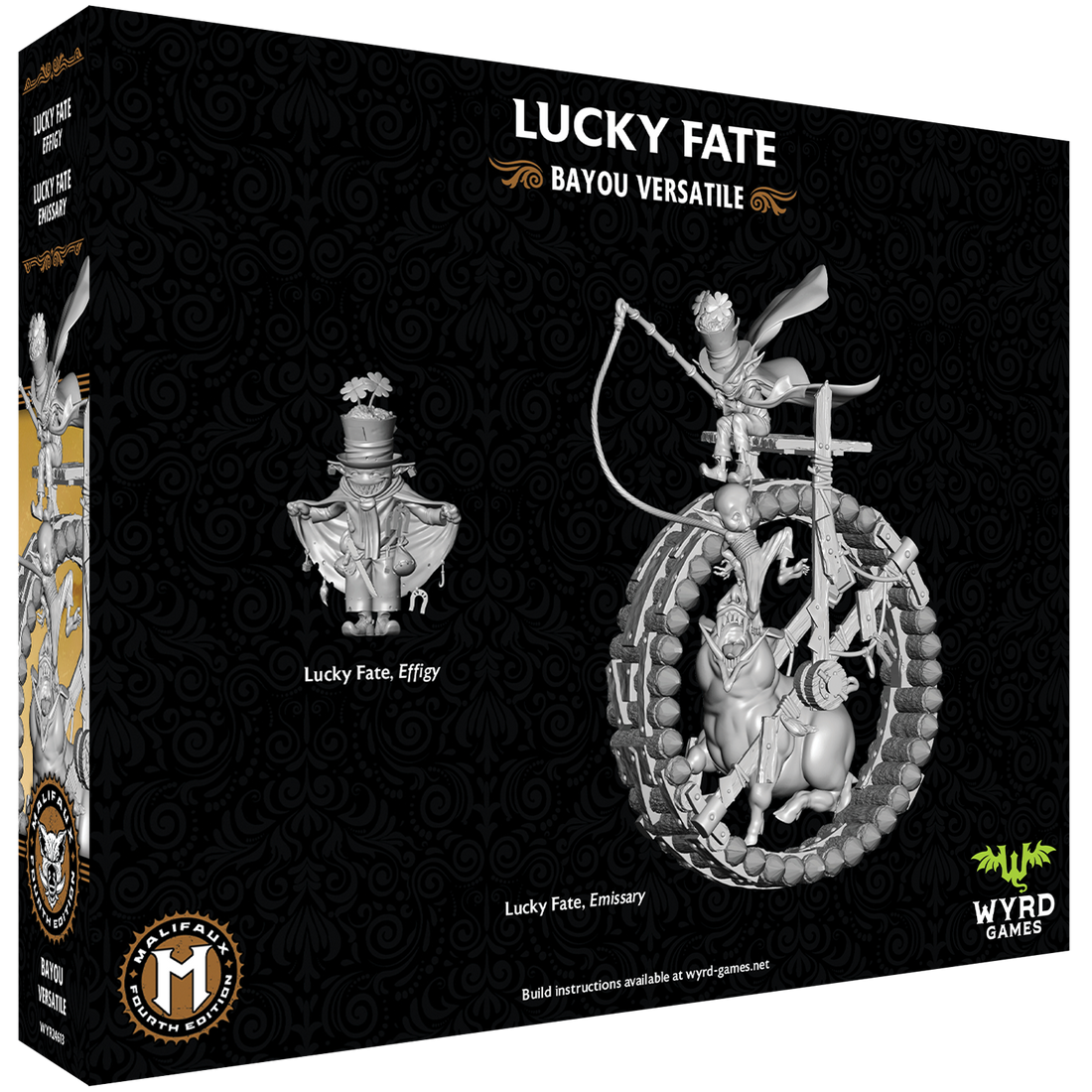 
                    
                      Malifaux Fourth Edition: Lucky Fate box back
                    
                  