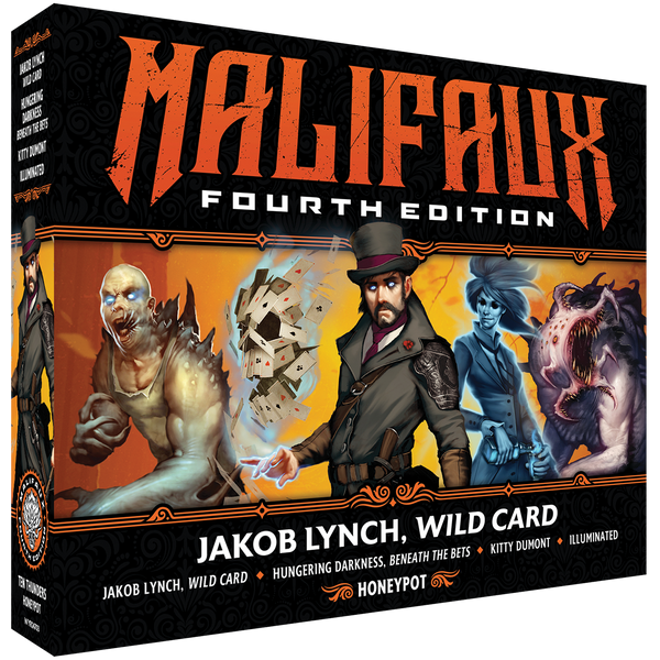 Malifaux Fourth Edition: Jakob Lynch, Wild Card – Wyrd Miniatures