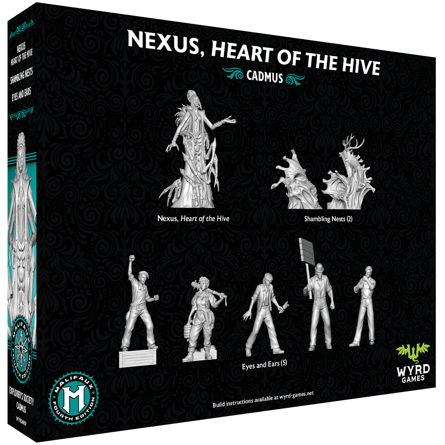 マウイ　エンチャンテッド　4枚セット Nexus, Heart of the Hive | Malifaux | Wyrd Games