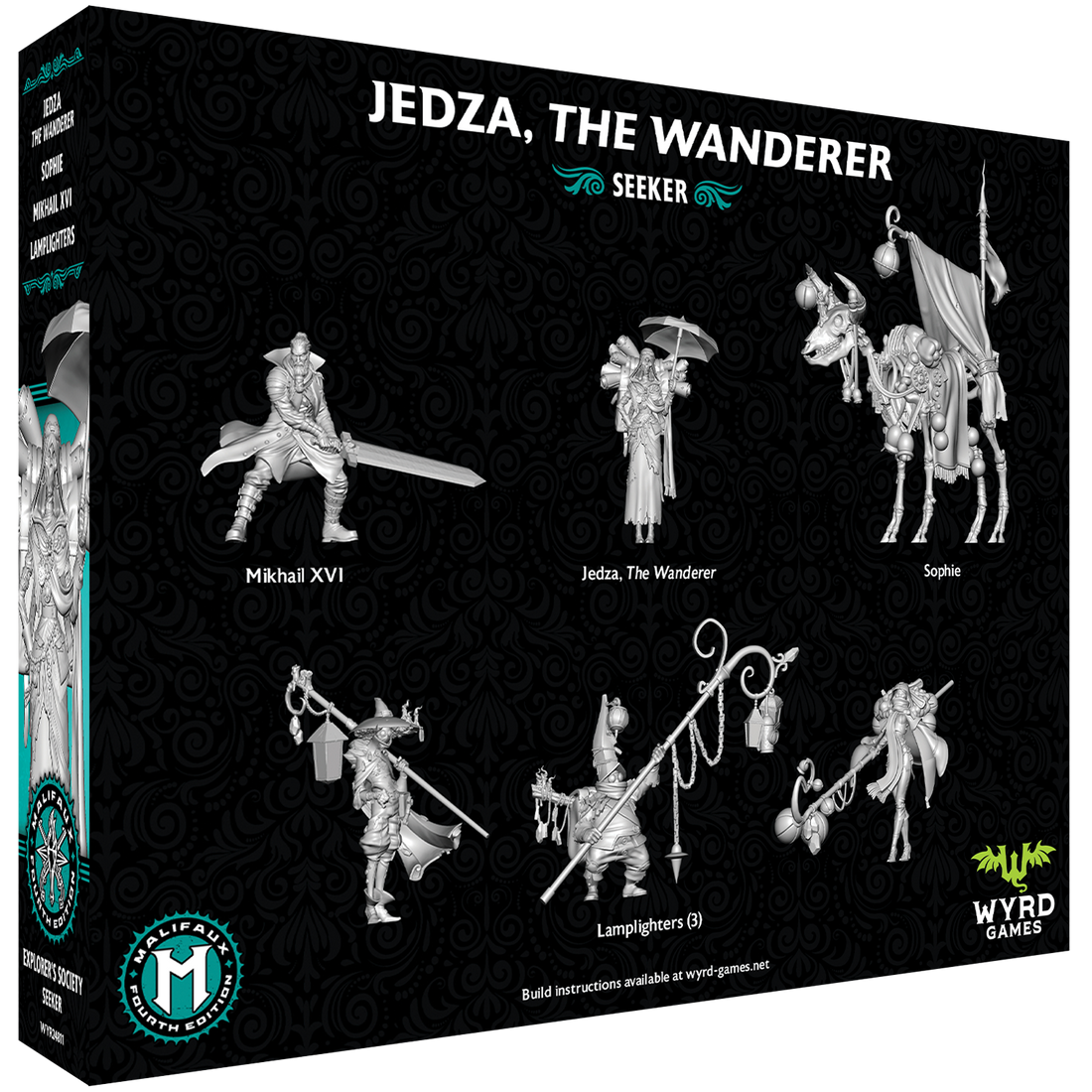 
                    
                      Malifaux Fourth Edition: Jedza, The Wanderer, back package image
                    
                  